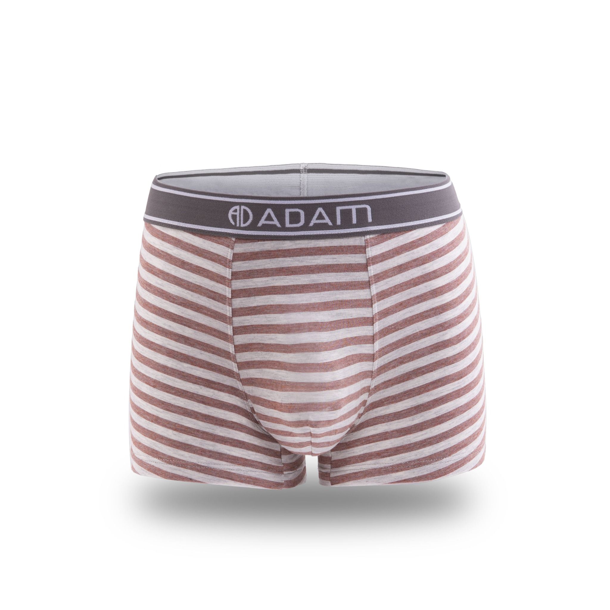 Quần Sịp Đùi Cam Kẻ Lớn Adam Store – S8006-2
