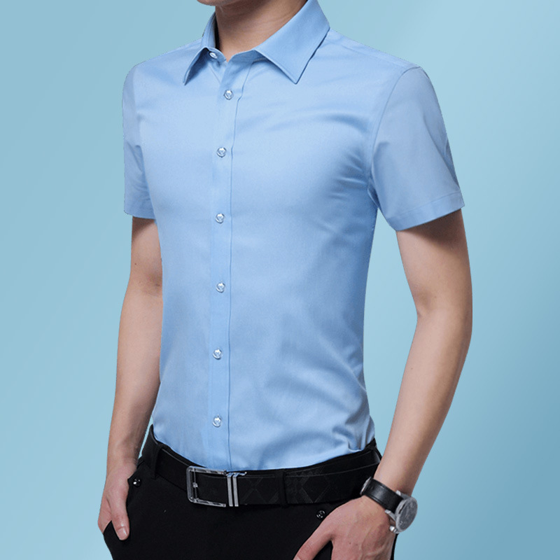 ÁO SƠ MI NGẮN TAY NAM